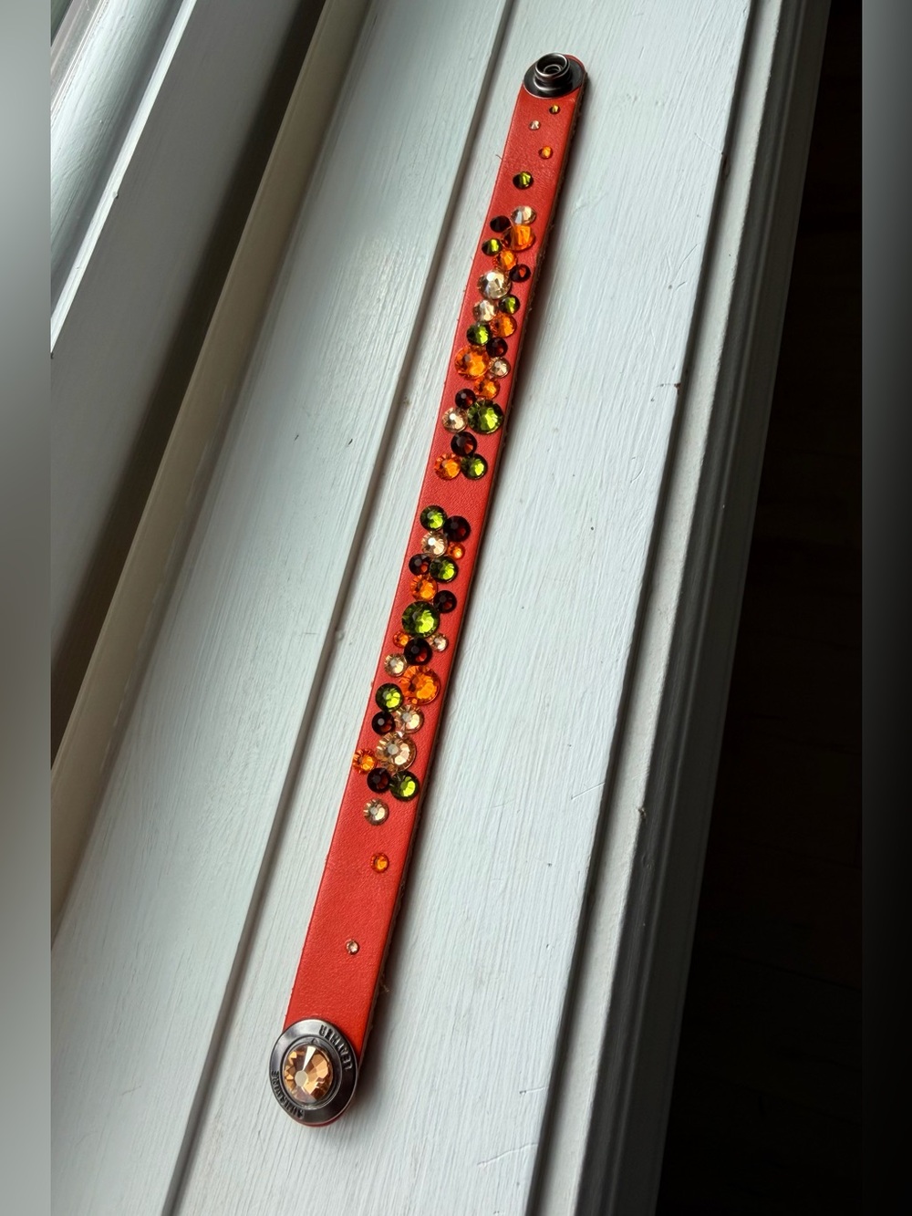 Swarovski Rhinestone Bracelet - ORANGE